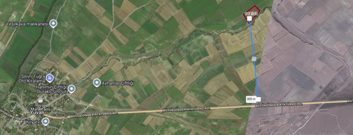 Yuvalı Mah. Saray Satılık Arsa |  3753M2 1.650.000Tl Resim-4