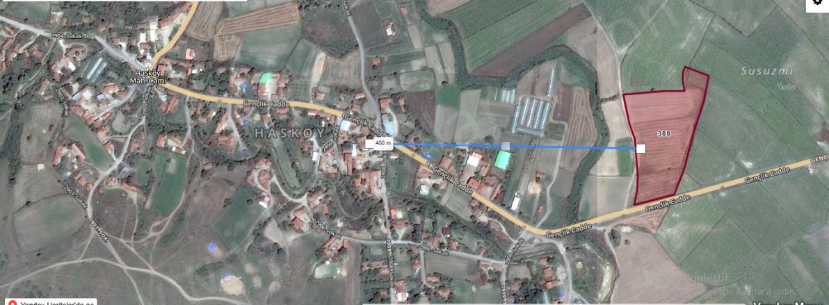 Hasköy Mah. Hayrabolu Satılık Tarla |  1530M2 862.000Tl Resim-2