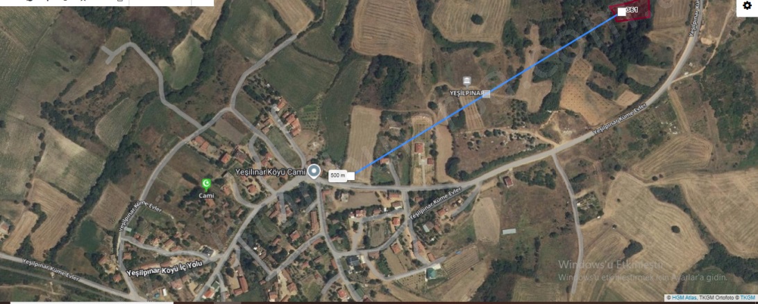 Yeşilpınar Köyü Pehlivanköy Satılık Tarla |  1575M2 690.000Tl Resim-5