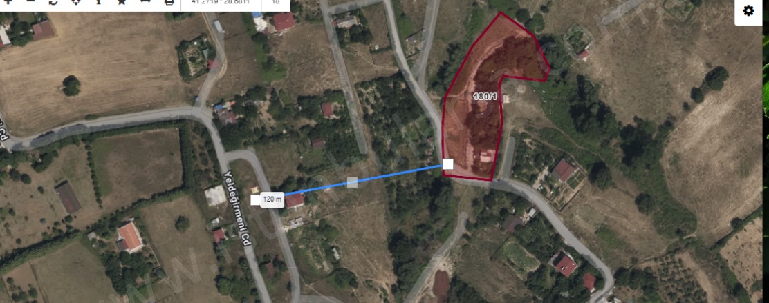 Tayakadın Mah. Arnavutköy Satılık Arsa |  124M2 635.000Tl Resim-4