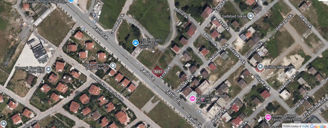 Yavuz Selim Mah. Arnavutköy Satılık Arsa |  185M2 16.500.000Tl Resim-2