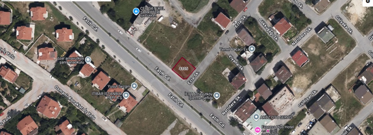 Yavuz Selim Mah. Arnavutköy Satılık Arsa |  185M2 16.500.000Tl Resim-4