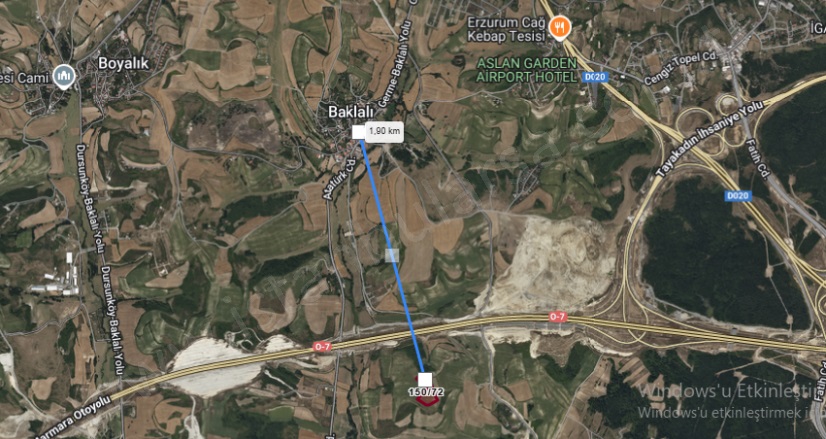 Baklalı Mah. Arnavutköy Satılık Arsa |  201M2 850.000Tl Resim-2