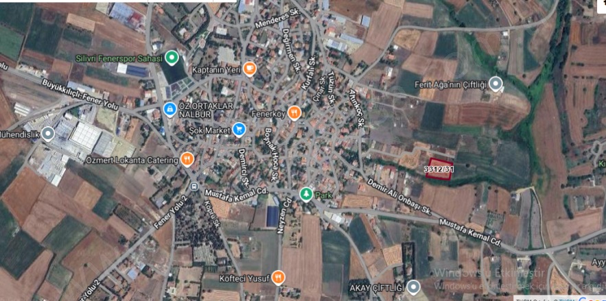 Fener Mah. Silivri Satılık Tarla |  3600M2 8.800.000Tl Resim-1