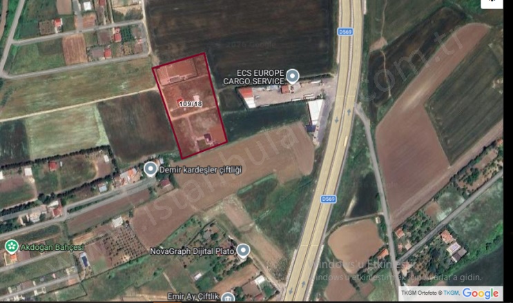 Kaleiçi Mah. Çatalca Satılık Arsa |  650M2 4.400.000Tl Resim-3