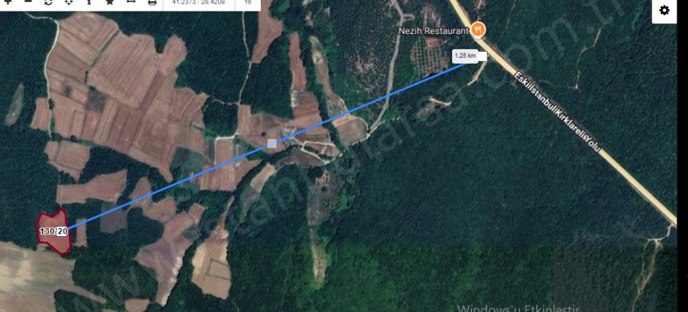 Akalan Mah. Çatalca Satılık Arsa |  1135M2 1.840.000Tl Resim-4