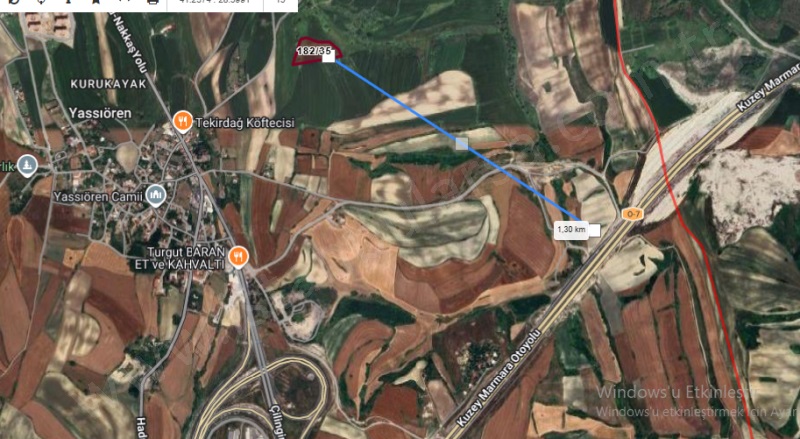 Yassıören Mah. Arnavutköy Satılık Arsa |  488M2 2.000.000Tl Resim-1