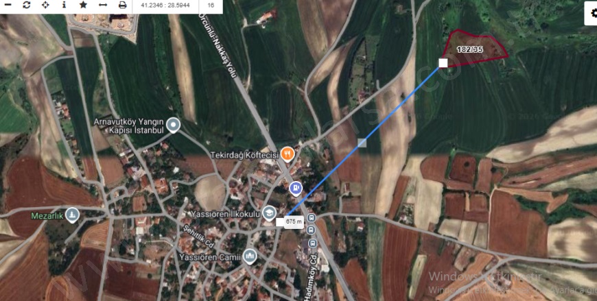 Yassıören Mah. Arnavutköy Satılık Arsa |  488M2 2.000.000Tl Resim-5