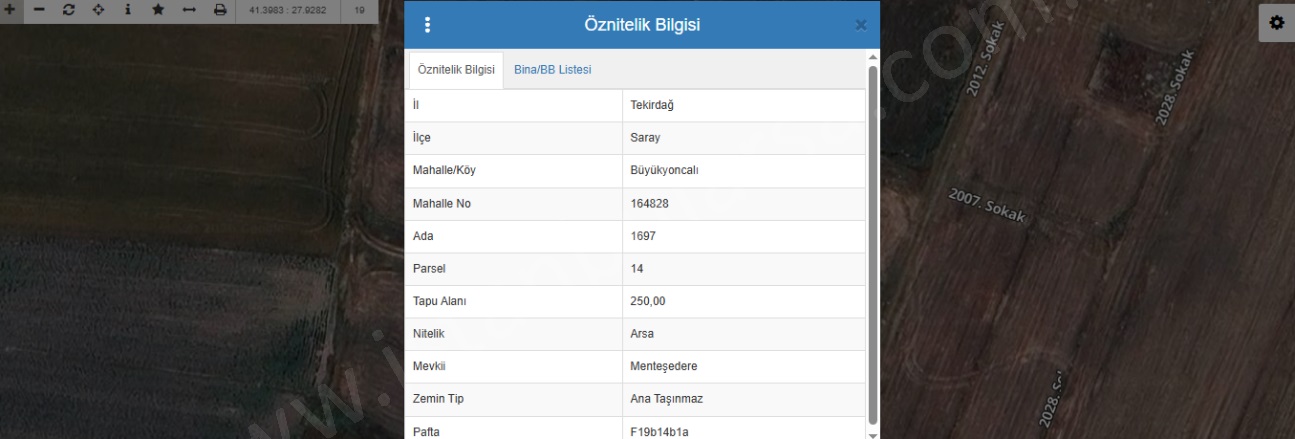Büyükyoncalı Merkez Mah. Saray Satılık Arsa |  250M2 1.430.000Tl Resim-1
