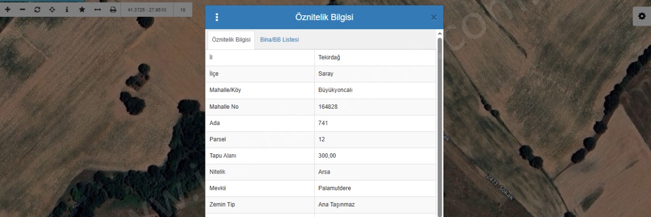 Büyükyoncalı Merkez Mah. Saray Satılık Arsa |  388M2 1.540.000Tl Resim-1