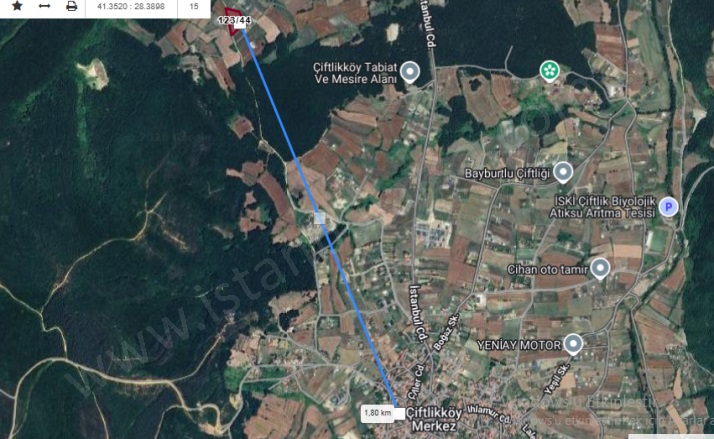 Çiftlikköy Mah. Çatalca Satılık Arsa |  202M2 632.000Tl Resim-4