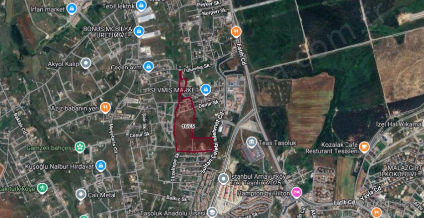 Taşoluk Mah. Arnavutköy Satılık Arsa |  154M2 1.155.000Tl Resim-3