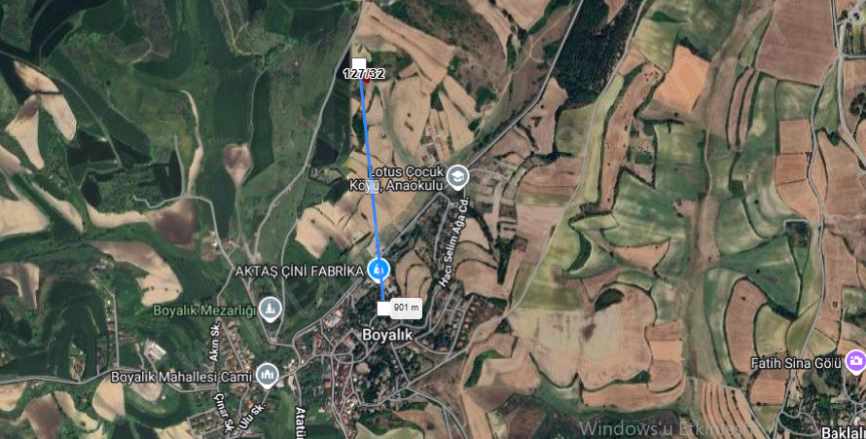 Arnavutköy Boyalıkta Satılık Arsa 350 M2 Hisseli 3 Kat imarlı Boyalık Mah