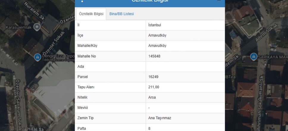 Mustafa Kemal Paşa Mah. Arnavutköy Satılık Arsa |  210M2 8.800.000Tl Resim-1