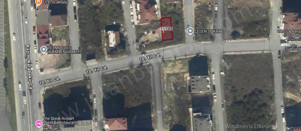 Arnavutköy Mustafa Kemalpaşa Mah Satılık Arsa 136 M2 Merkezde 3 Kat imarlı Kemal Paşa