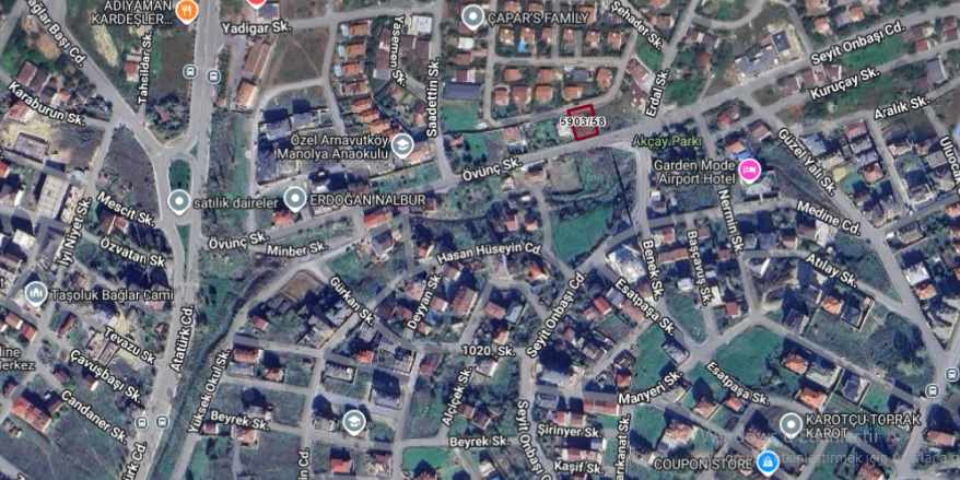 Arnavutköy Taşolukta Satılık Arsa 590 M2 Müstakil Merkezde 2 Kat imarlı Taşoluk Mah