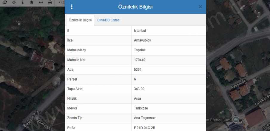 Arnavutköy Taşolukta Satılık Arsa 349 M2 Merkezde Müstakil imarlı Taşoluk Mah