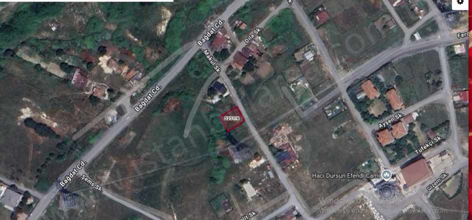 Arnavutköy Taşolukta Satılık Arsa 349 M2 Merkezde Müstakil imarlı Taşoluk Mah