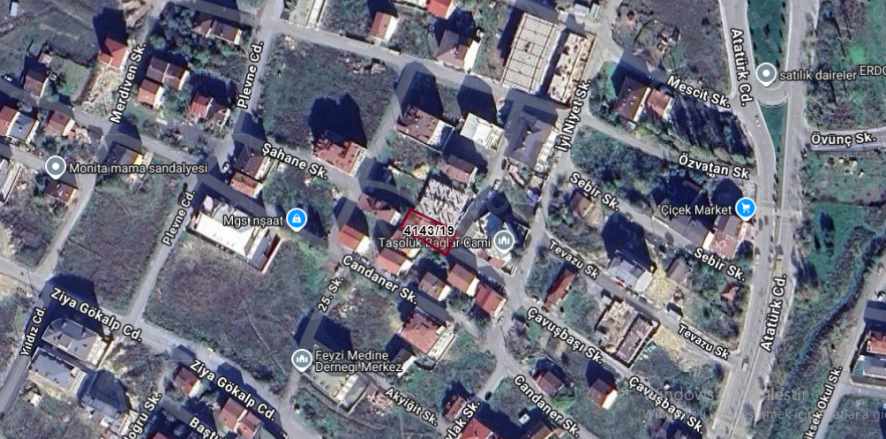 Arnavutköy Taşolukta Satılık Arsa 297 M2 3 Kat imarlı Merkezde Müstakil Taşoluk Mah