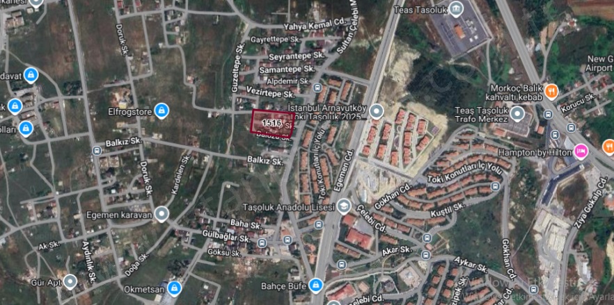 Taşoluk Mah. Arnavutköy Satılık Arsa |  154M2 1.210.000Tl Resim-3