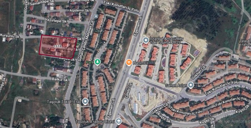 Taşoluk Mah. Arnavutköy Satılık Arsa |  154M2 1.210.000Tl Resim-5