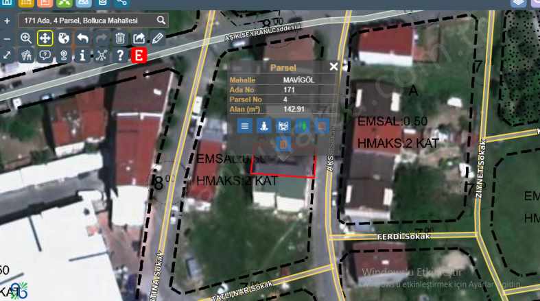 Arnavutköy Bollucada Satılık Arsa 143 M2 Müstakil 2 Kat imarlı Bolluca Mah