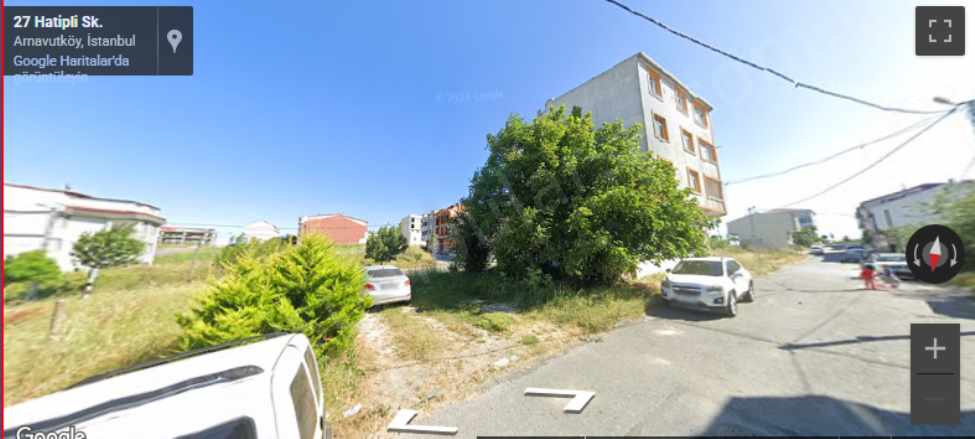 Arnavutköy Yavuzselim Mah Satılık Arsa 244 M2 Cadde Cephe Müstakil 3 Kat imarlı Adnan Menderes