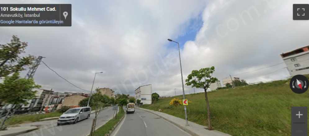 Arnavutköy Nenehatun Mah Satılık Arsa 226 M2 Merkezde Cadde Cephe 3 Kat imarlı