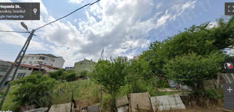 Arnavutköy Çardaktepede Satılık Arsa 355 M2 Müstakil 3 Kat Çift Dairelik Yavuz Selim Mah