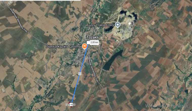 Kırklareli Pınarhisar Tozaklı Köyü Satılık Tarla 3 205 M2 Hisseli