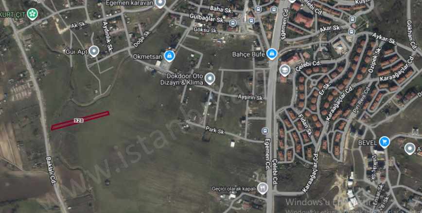 Arnavutköy Taşolukta Satılık Arsa 218 M2 Cadde Cephe Evlerin Yakını Taşoluk Mah