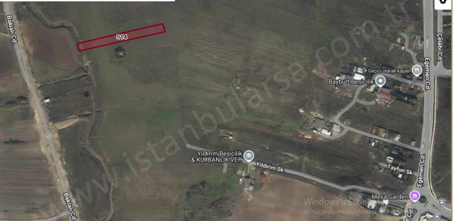 Arnavutköy Taşolukta Satılık Arsa 612 M2 Hisseli Yolu Var 2 Kat imarlı Taşoluk Mah