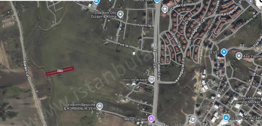 Arnavutköy Taşolukta Satılık Arsa 612 M2 Hisseli Yolu Var 2 Kat imarlı Taşoluk Mah