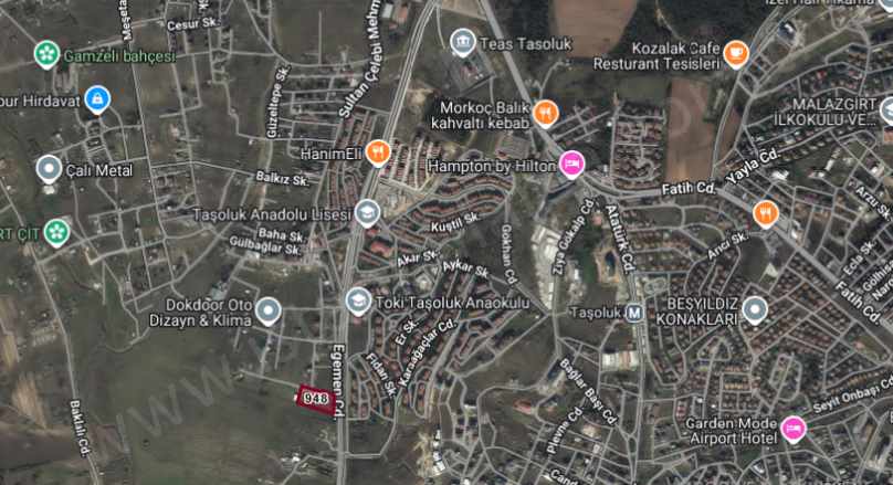 Arnavutköy Taşolukta Satılık Arsa 139 M2 Egemen Caddesine Cephe Hisseli imarlı Taşoluk Mah