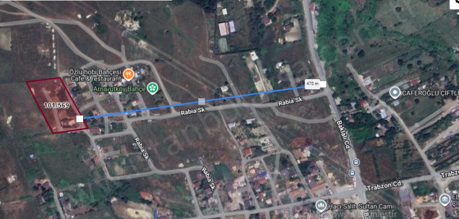 Tayakadın Mah. Arnavutköy Satılık Arsa |  172M2 1.100.000Tl Resim-2