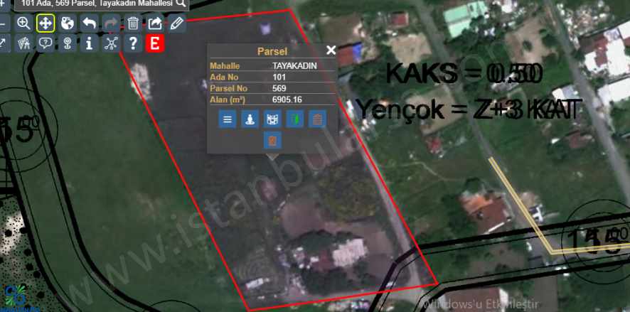 Arnavutköy Tayakadın Satılık Arsa 172 M2 Yolu Var Evlerin Yakını Mah