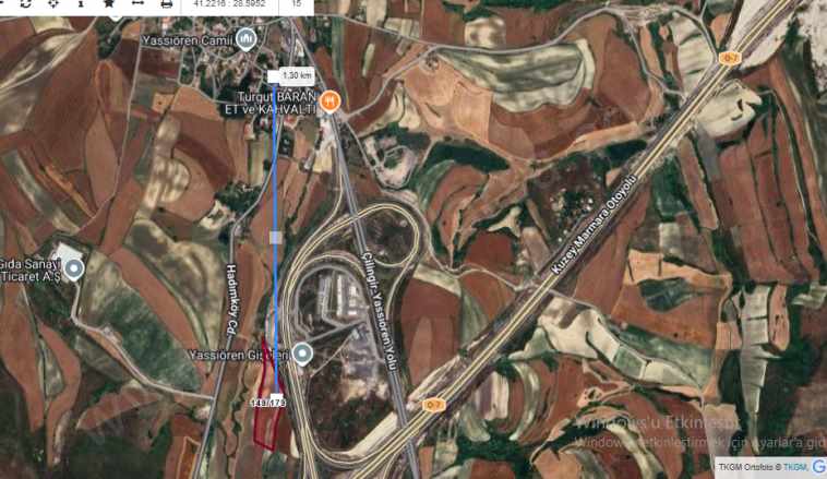 Arnavutköy Yassıörende Satılık Arsa 571 M2 Hisseli Yassıören Mah