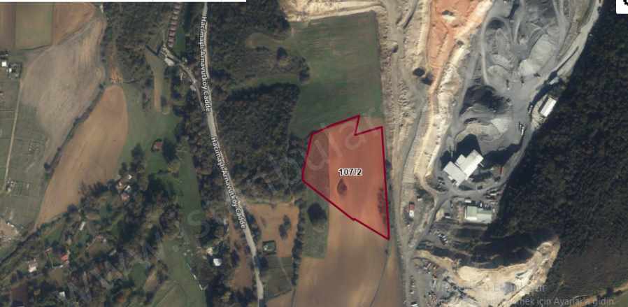 Arnavutköy Hacımaşlı Satılık Arsa 3 450 M2 Çaplı Çevrili Yolu Var Mah