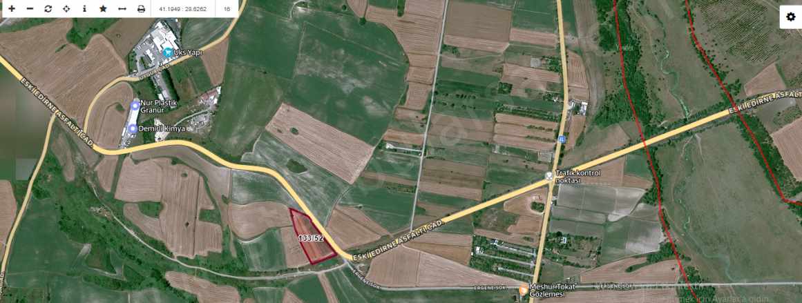 Arnavutköy Dursunköyde Satılık Arsa 288 M2 Cadde Cephe Hisseli Dursunköy Mah