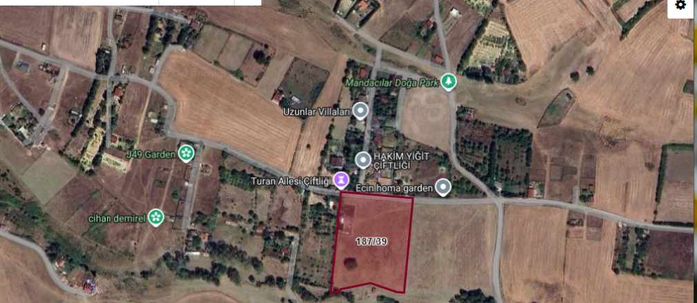 Arnavutköy Tayakadın Satılık Arsa 1 Dönüm Çaplı Yeri Belli Mah