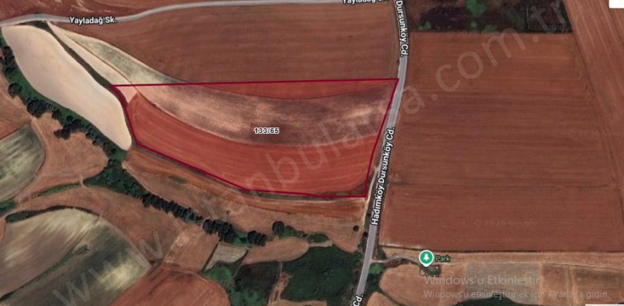 Dursunköy Mah. Arnavutköy Satılık Arsa |  4000M2 21.300.000Tl Resim-5