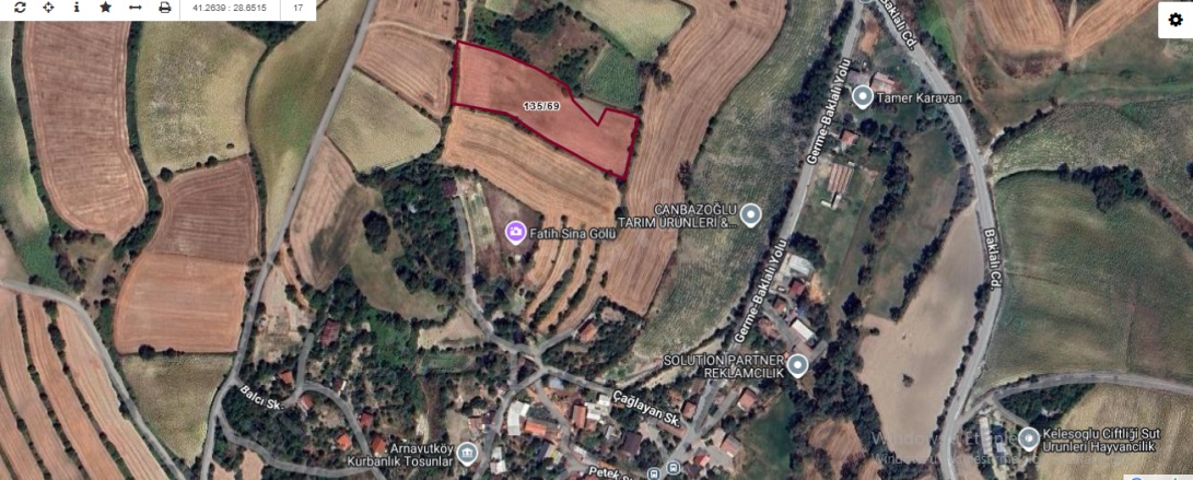 Baklalı Mah. Arnavutköy Satılık Arsa |  10256M2 110.000.000Tl Resim-2