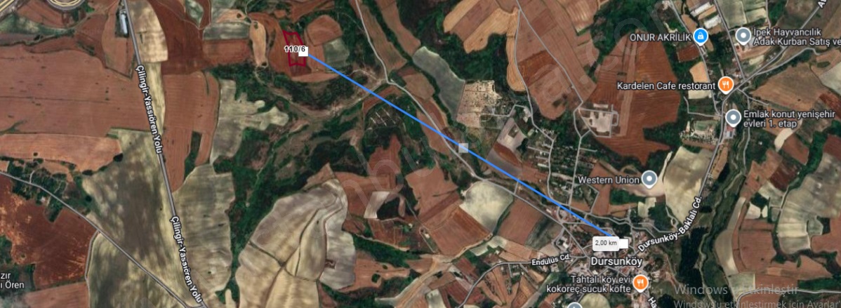 Dursunköy Mah. Arnavutköy Satılık Arsa |  283M2 425.000Tl Resim-2