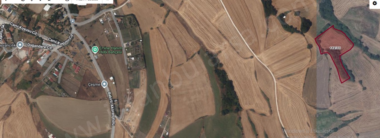 Kurfallı Mah. Silivri Satılık Arsa |  9623M2 12.100.000Tl Resim-2