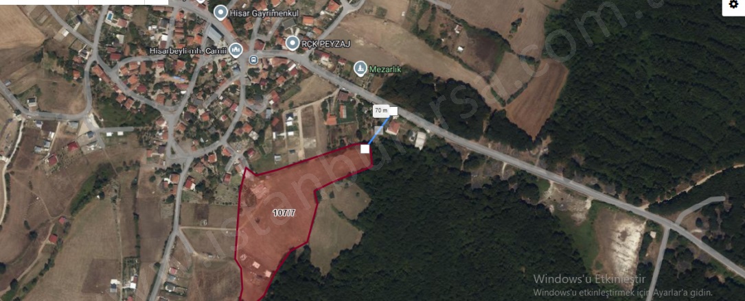 Hisarbeyli Mah. Çatalca Satılık Arsa |  288M2 990.000Tl Resim-1