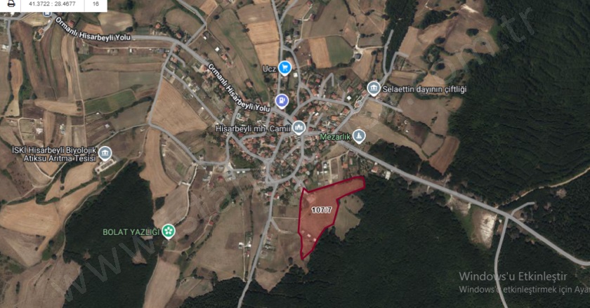 Hisarbeyli Mah. Çatalca Satılık Arsa |  288M2 990.000Tl Resim-3