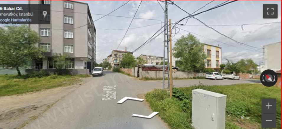 Arnavutköy imrahorda Satılık Arsa 273 M2 Merkezde Hisseli imarlı imrahor Mah
