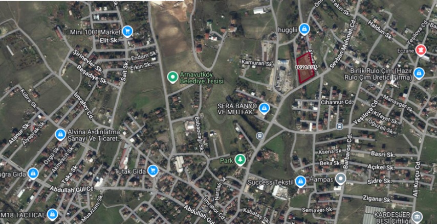 İmrahor Mah. Arnavutköy Satılık Arsa |  800M2 8.800.000Tl Resim-1