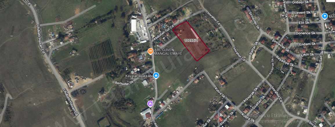 Arnavutköy imrahorda Satılık Arsa 232 M2 Merkezde Caddeye Yakın Hisseli imrahor Mah