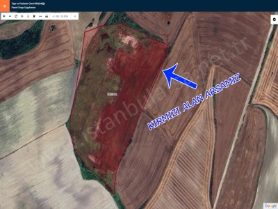 Nakkaş Da Çok Uygun Fiyata Satılık Tarla İstanbul Çatalca Mah